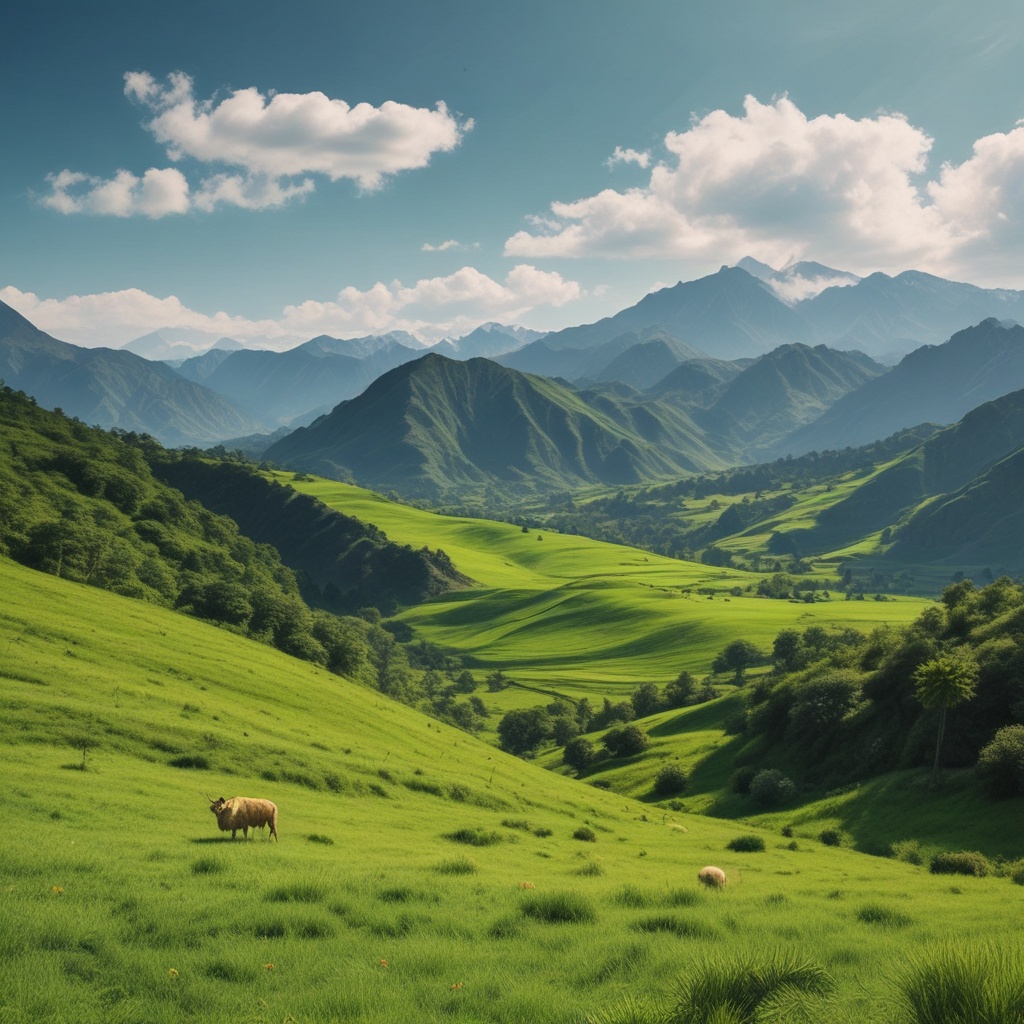Dayara Trek landscape with lush green meadows and mountain backdrop